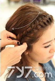 网红齐肩短发扎发图,时尚简约，演绎百变魅力